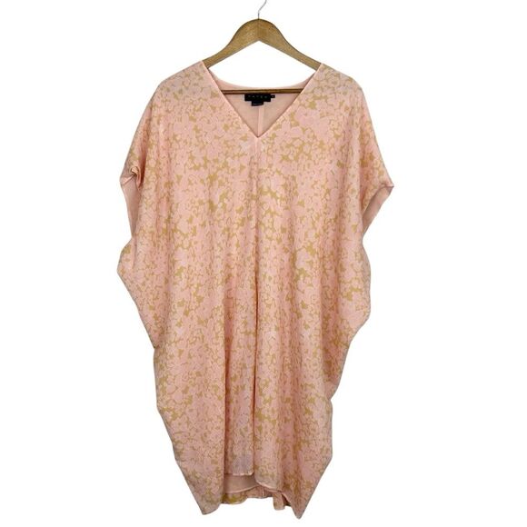 Hatch Maternity Petite Slouch Silk Blend Cocoon Mini Dress One Size Petite - Picture 3 of 7